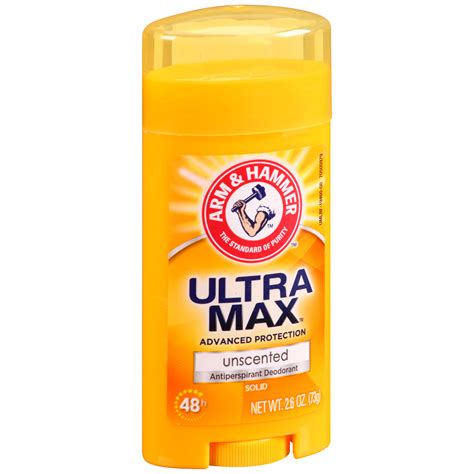 arm and hammer deodorant unscented